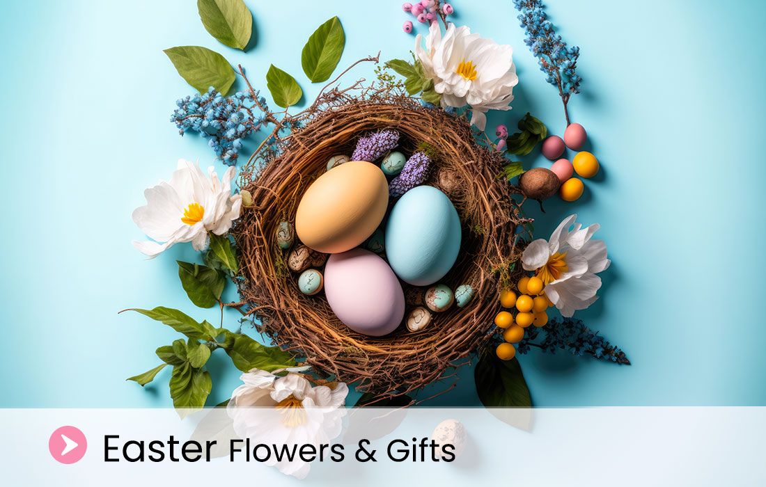 Easter flowers and gifts