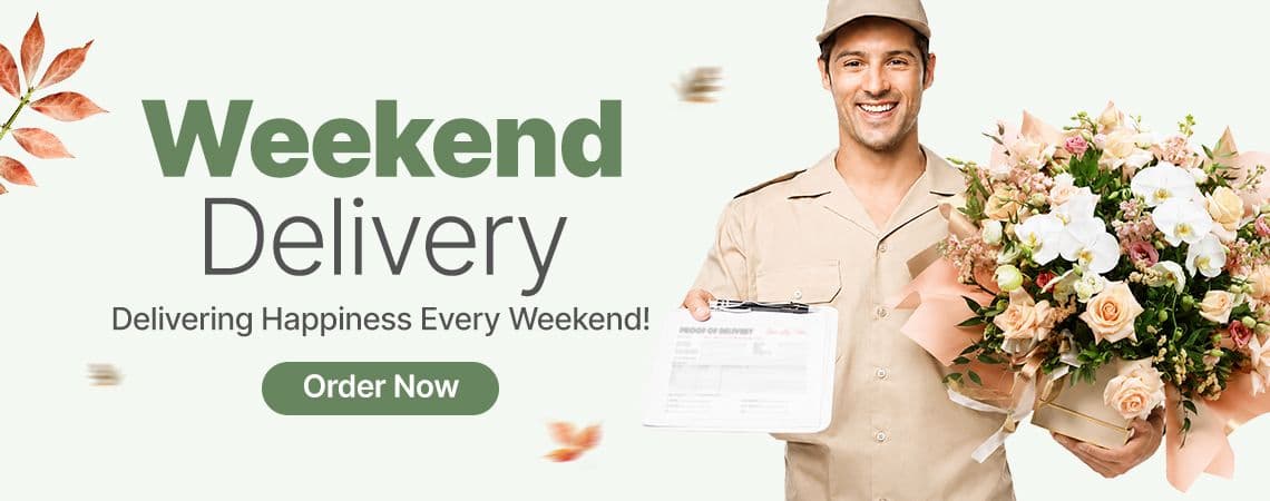 weekend delivery flowers