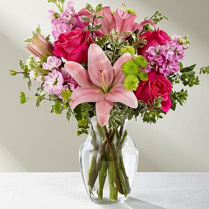 The FTD Pink Posh Bouquet