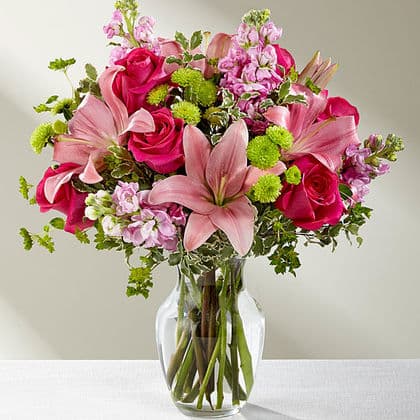 The FTD Pink Posh Bouquet