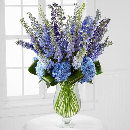 Honestly Luxury Delphinium & Hydrangea Bouquet