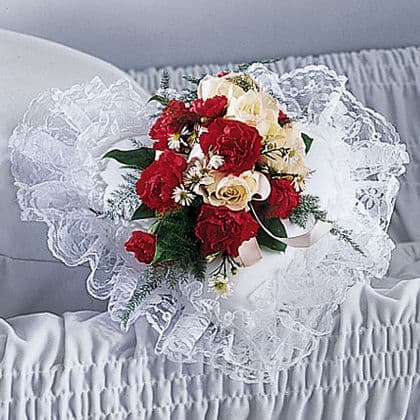 Heartfelt Casket Adornment