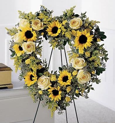 Forever Heart Wreath