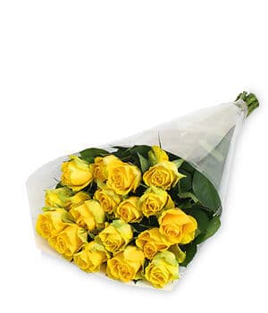 24 Yellow Roses