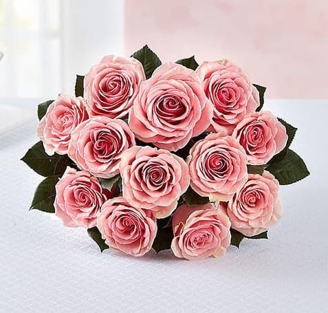 Simply Pink Roses Bouquet