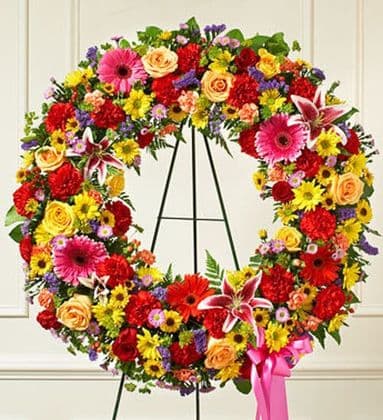 Beautiful Blooms Wreath
