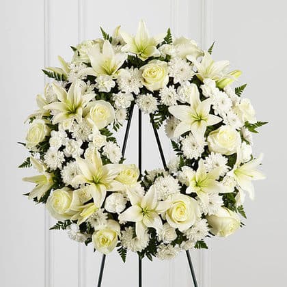 Lily Heaven Wreath