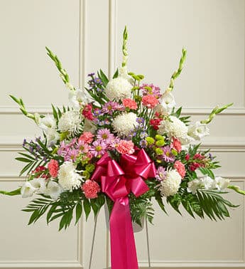 All Things Floral Basket Arrangement