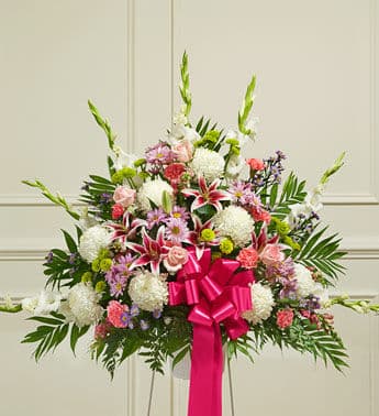 All Things Floral Basket Arrangement
