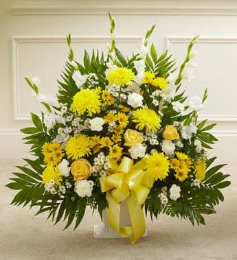 Blazing Basket of Yellow
