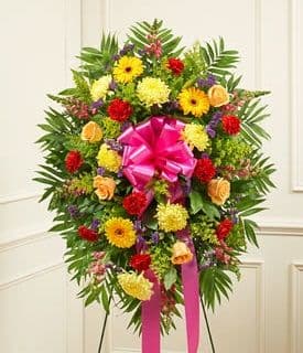 Colors of Radiance Standing Spray