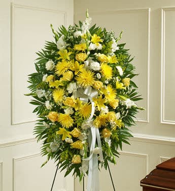 Mellow Yellow Standing Spray