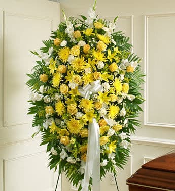 Mellow Yellow Standing Spray