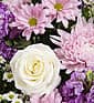 Heartfelt Condolence Lavender & White Funeral Arrangement