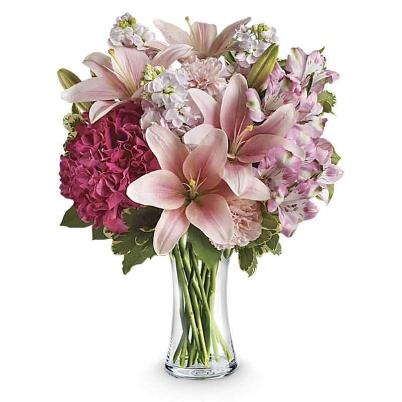 Teleflora's Blush Of Love Bouquet