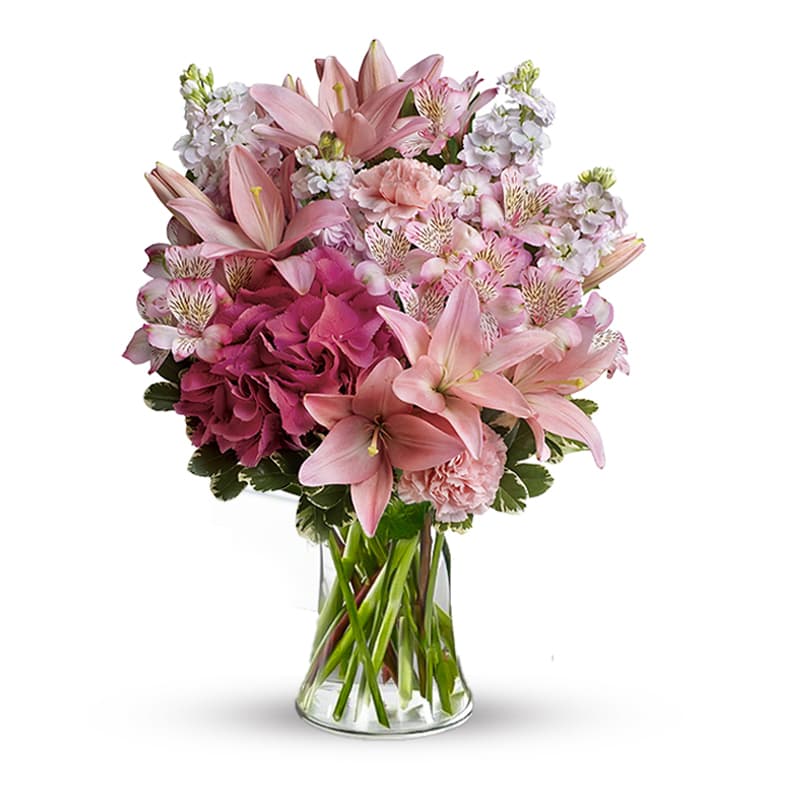 Teleflora's Blush Of Love Bouquet