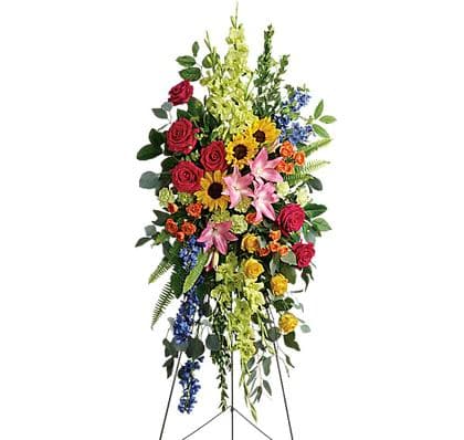 Colorful Reflections Funeral Collection By Teleflora
