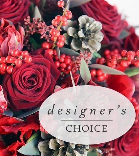 Designer's Choice Christmas Flower Bouquet