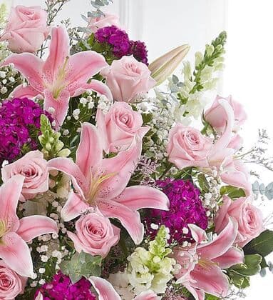 Amazing Anniversary Flower Surprise