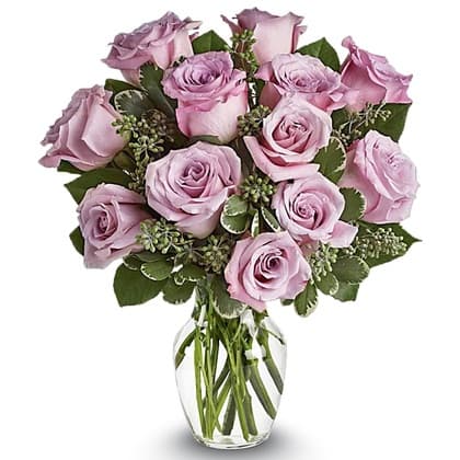 Lavender Moonlight Roses Bouquet