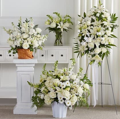 FTD Sincerest Condolences Bundles Funeral Package