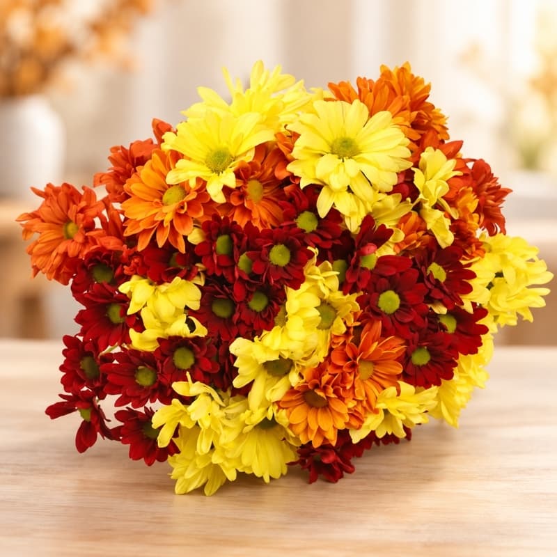 Fall Colorful Daisy Bouquet