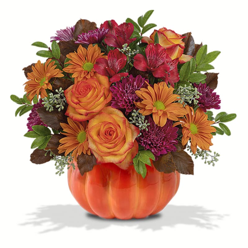 Thanksgiving Fall Pumpkin Bouquet
