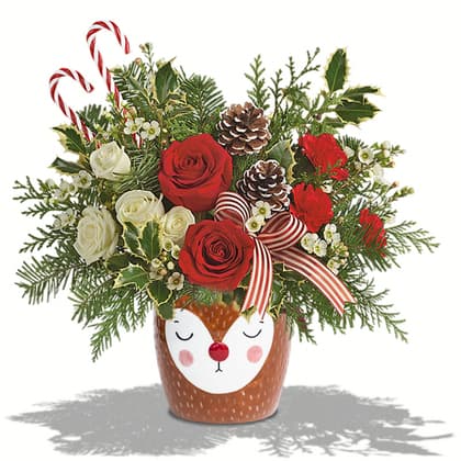 Festive Reindeer Bouquet