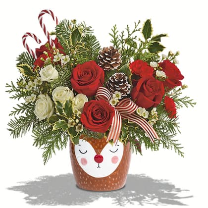 Festive Reindeer Bouquet