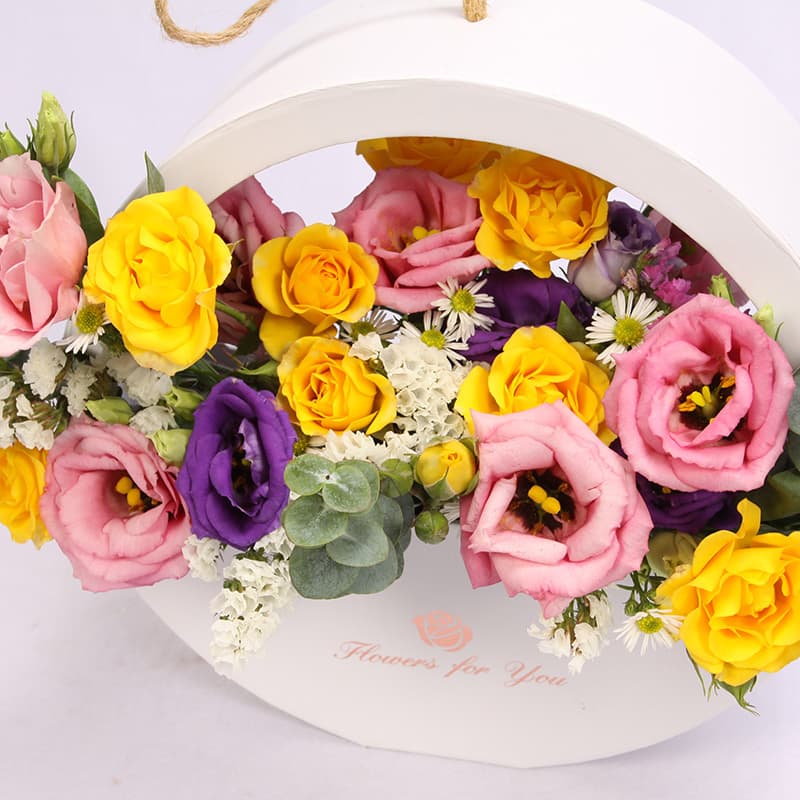 Charming Elegance Flower Gift Box