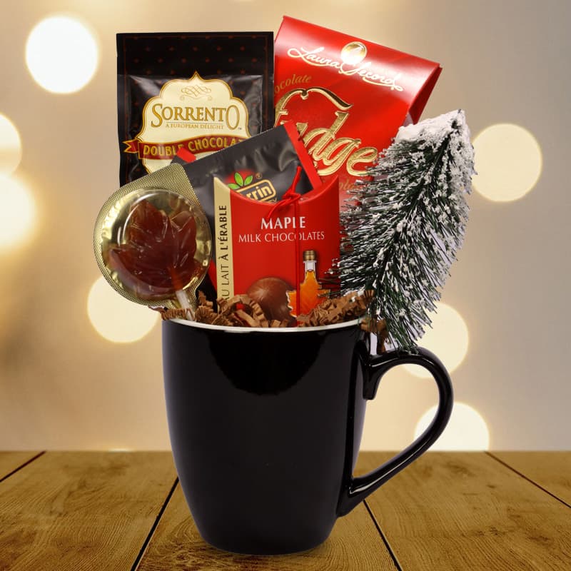 Holiday Chocolate Maple Mug Gift