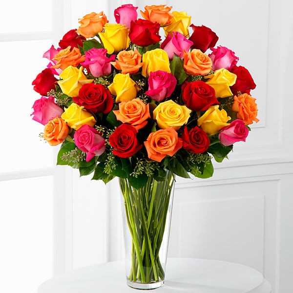 The Bright Spark Rose Bouquet by FTD