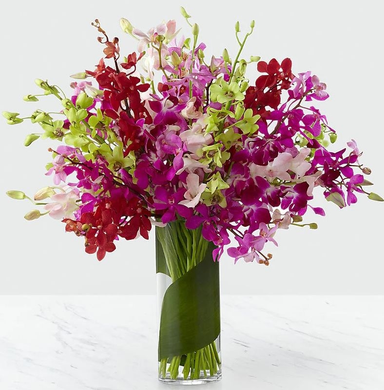 Luminous Luxury Orchid Bouquet