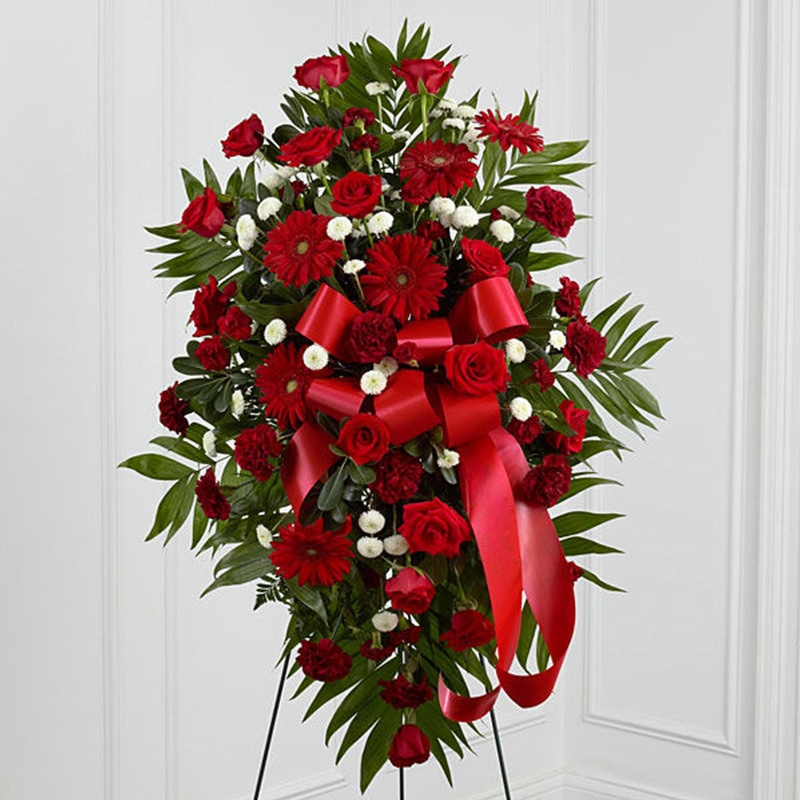 The FTD Treasured Memories Standing Spray