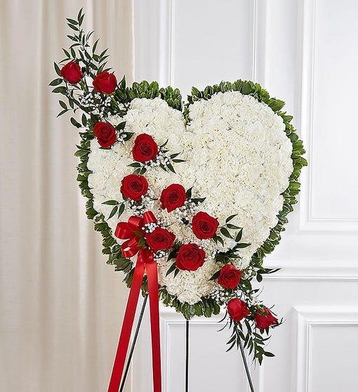 Heart Standing Spray