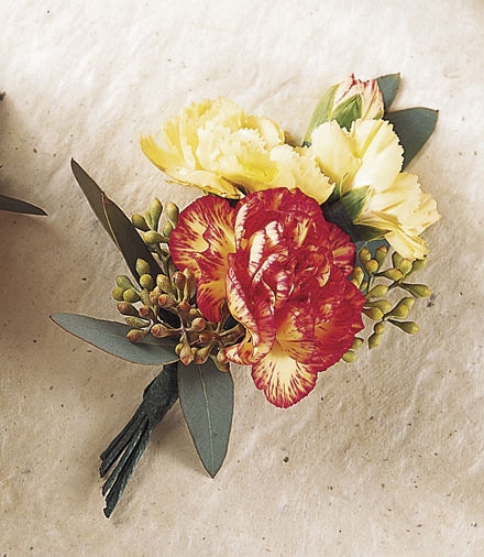 Mini Carnations Boutonniere