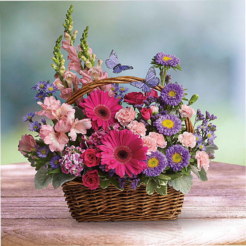 Country Basket Blooms