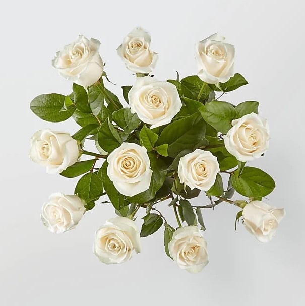 White Roses Bouquet