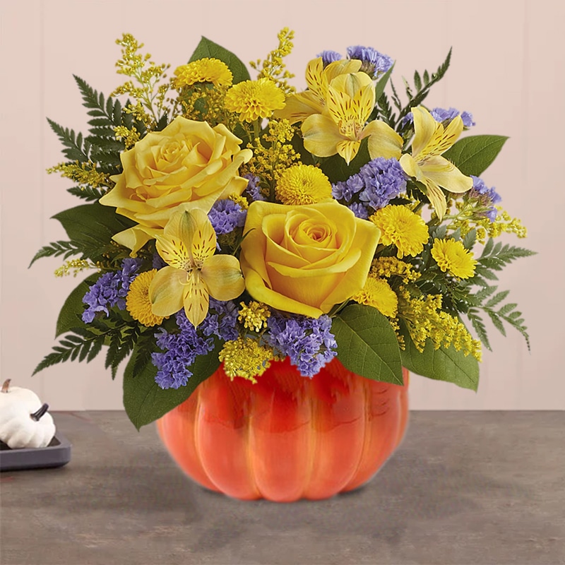 Autumn Radiance Pumpkin Bouquet