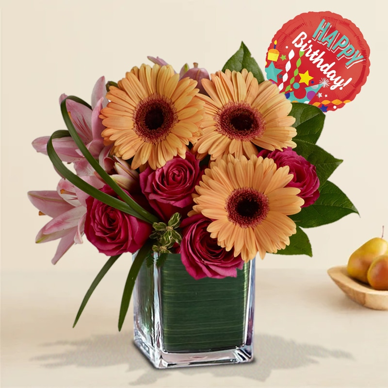April Sweet Flower Kiss Gift