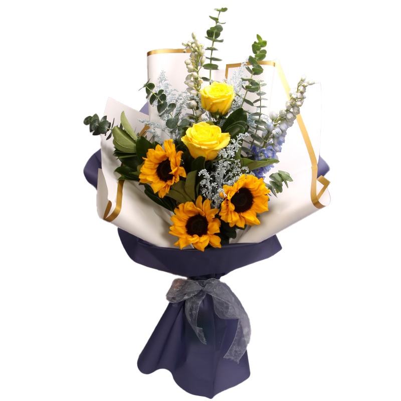 Golden Sunflower Luxury Bouquet