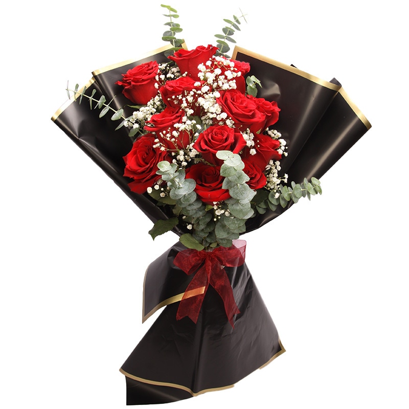 Deep Love Red Roses Luxury Bouquet