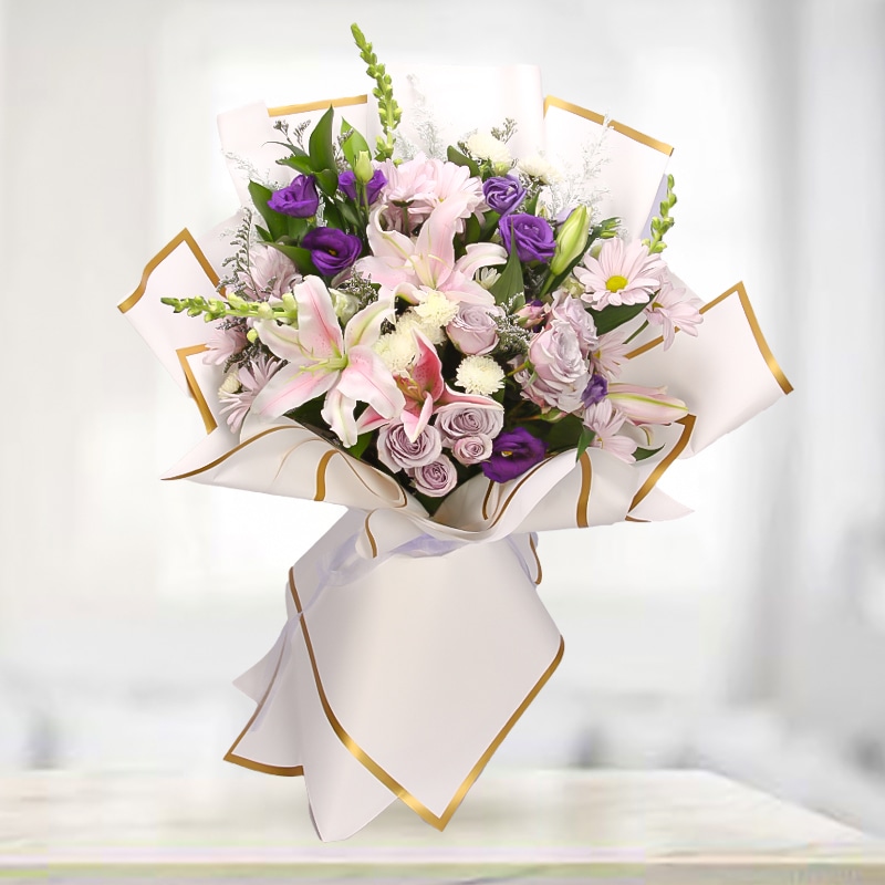 Lavender Elegance Luxury Bouquet