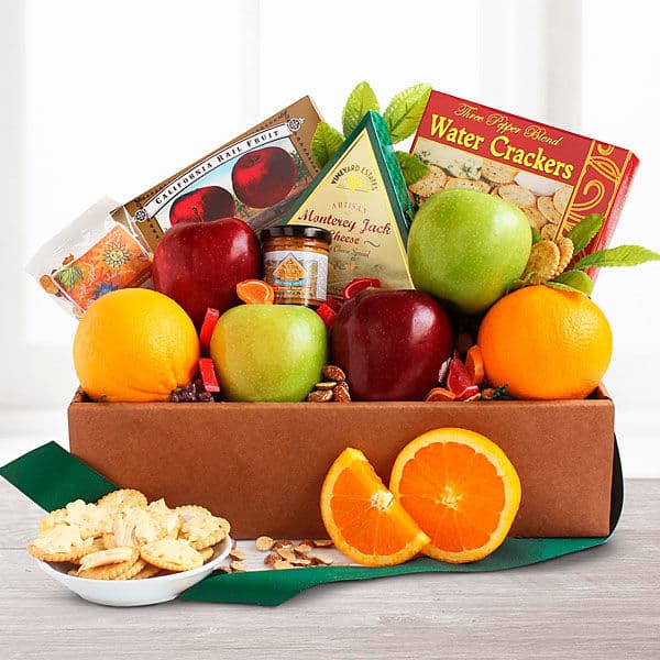 Fresh Fruit & Cheese Box