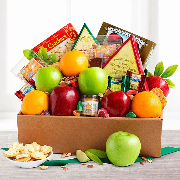 Fresh Fruit & Cheese Box