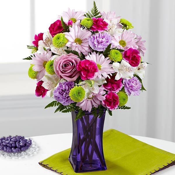 The FTD Purple Pop Bouquet