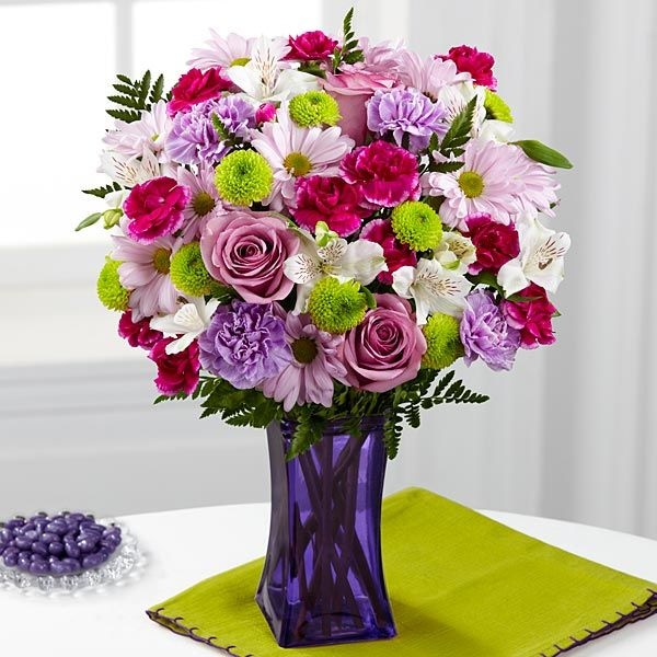 The FTD Purple Pop Bouquet