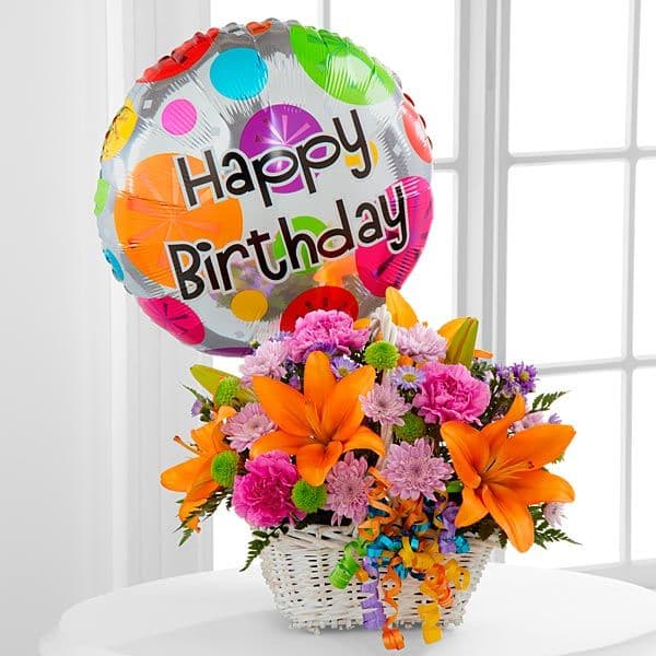 The Happy Blooms Basket by FTD