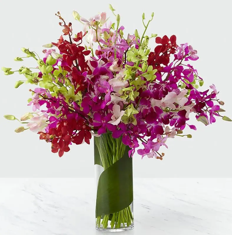 Luminous Luxury Orchid Bouquet