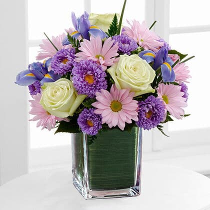 Color Your Day With Tranquility Bouquet by FTD